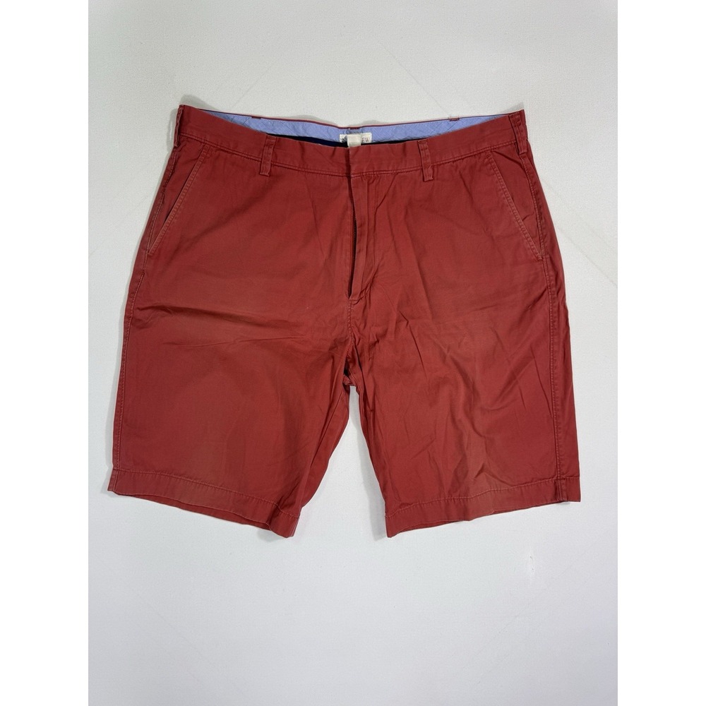 J Crew Rivington Shorts Mens 38x11 Coastal Pink Chino Cotton Canvas Preppy